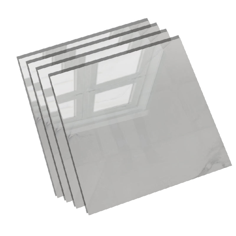 Square Glazed Floor Tile Straight Edge Polished Design Floor Tile