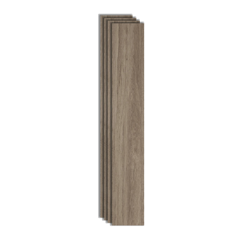 Rectangular Ceramic Matte Straight Edge Singular Tile Wooden Look Bathroom Floor