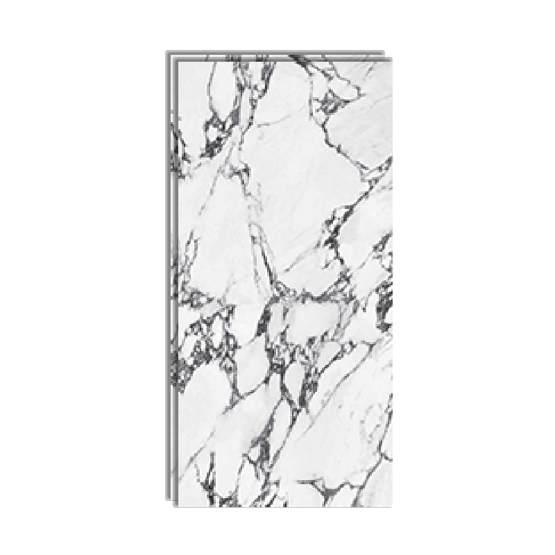 Marble Rectangle Singular Tile Abstract Line Polished Tile for Wall and Floor