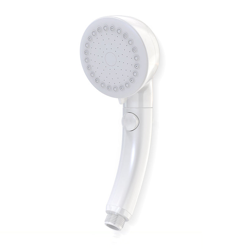 Modern Plastic Shower Head Bathroom Shower Head with Adjustable Spray Pattern