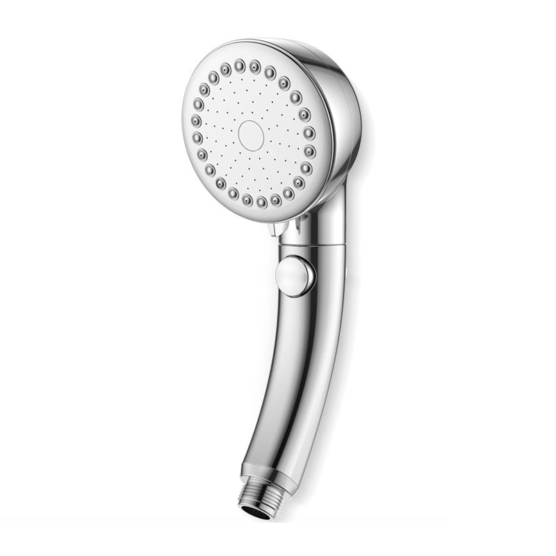 Modern Plastic Shower Head Bathroom Shower Head with Adjustable Spray Pattern