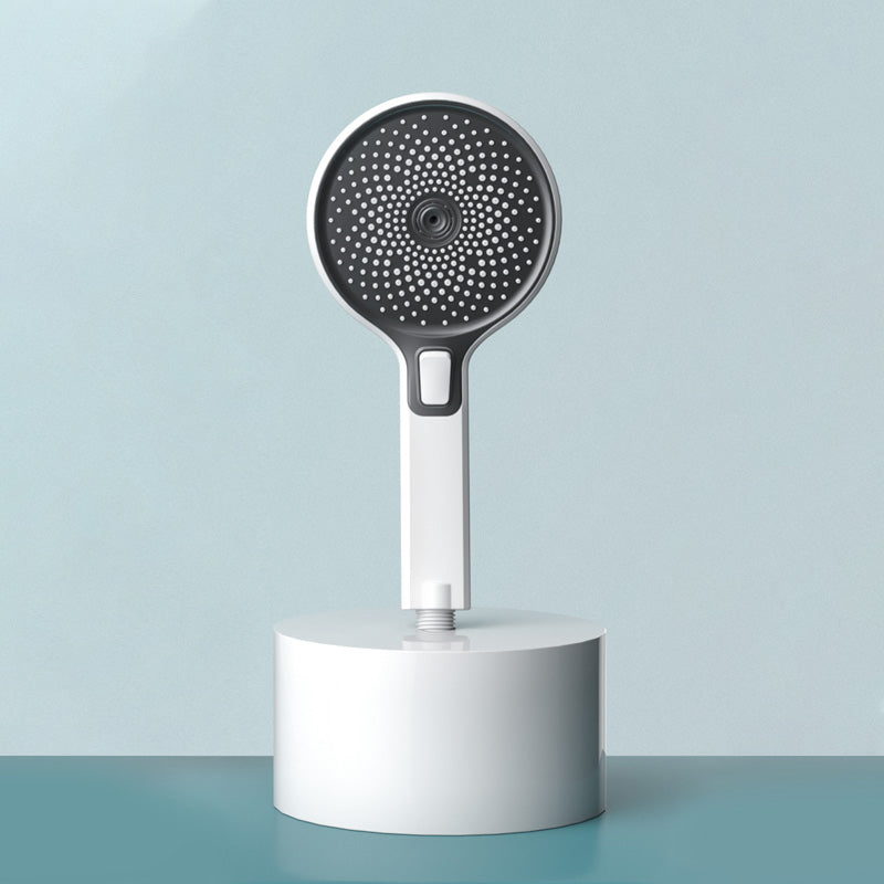 Contemporary Shower Head Color Block Square and Round Handheld Shower Head