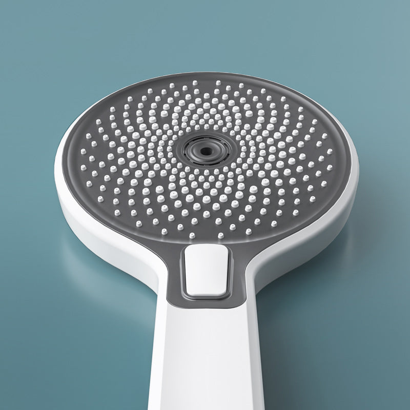 Contemporary Shower Head Color Block Square and Round Handheld Shower Head