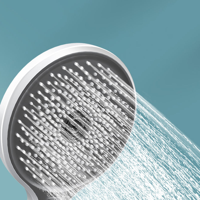 Contemporary Shower Head Color Block Square and Round Handheld Shower Head