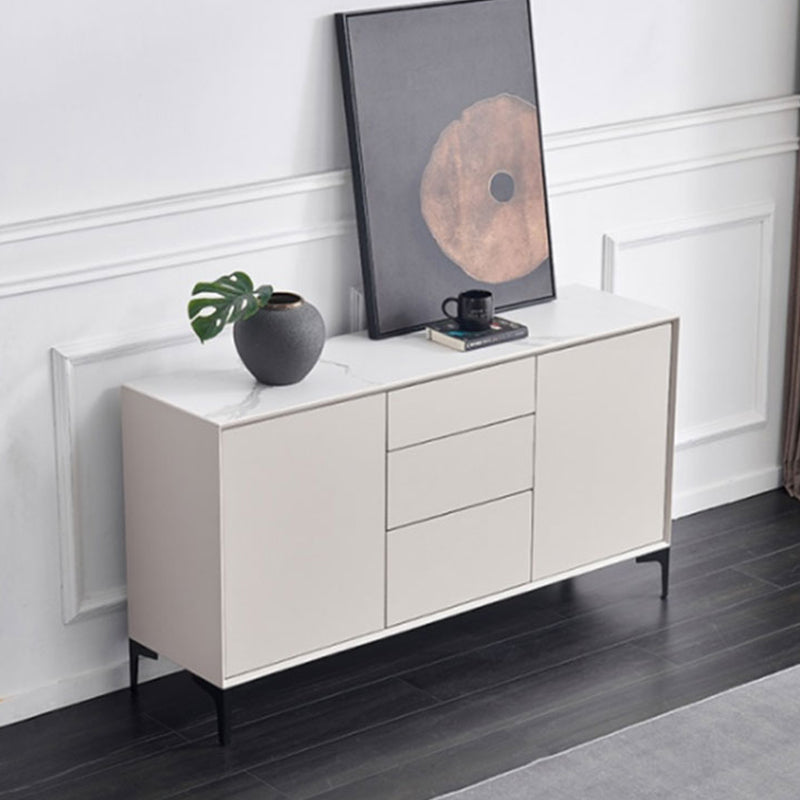 Modern Sideboard Buffet Cabinets 3 Drawers and 2 Doors Buffet Sideboard