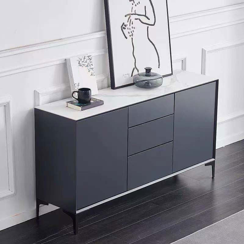 Modern Sideboard Buffet Cabinets 3 Drawers and 2 Doors Buffet Sideboard