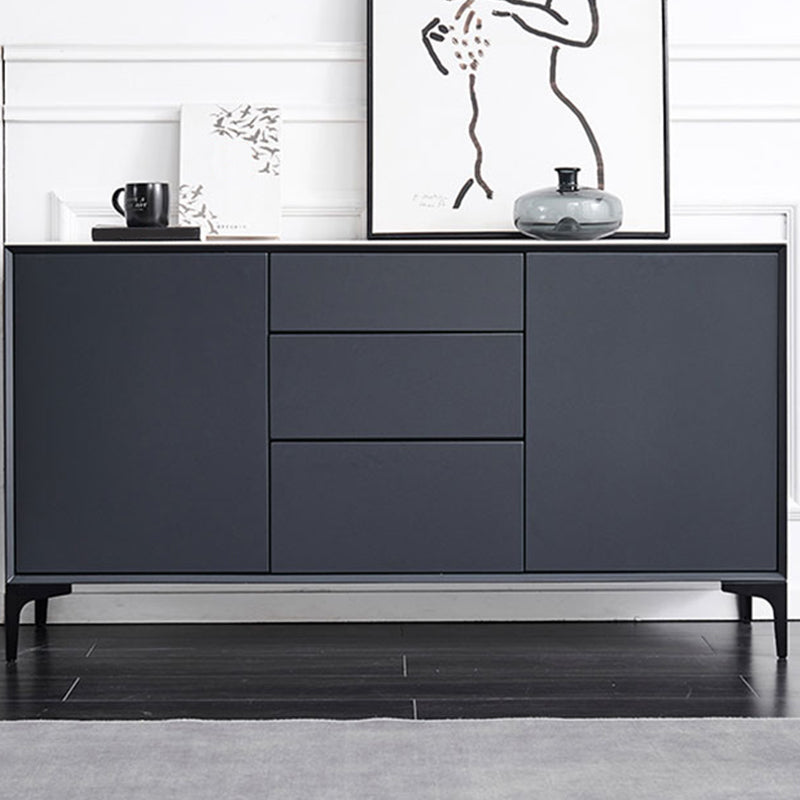 Modern Sideboard Buffet Cabinets 3 Drawers and 2 Doors Buffet Sideboard