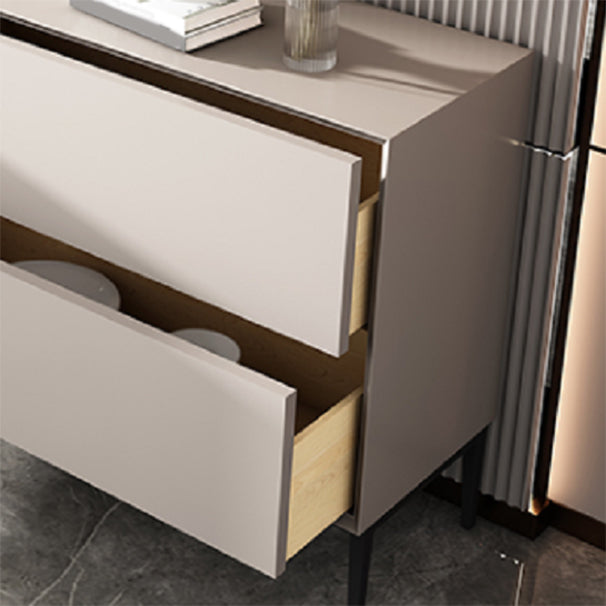 Modern Drawers Sideboard Table Engineered Wood Credenza for Living Room