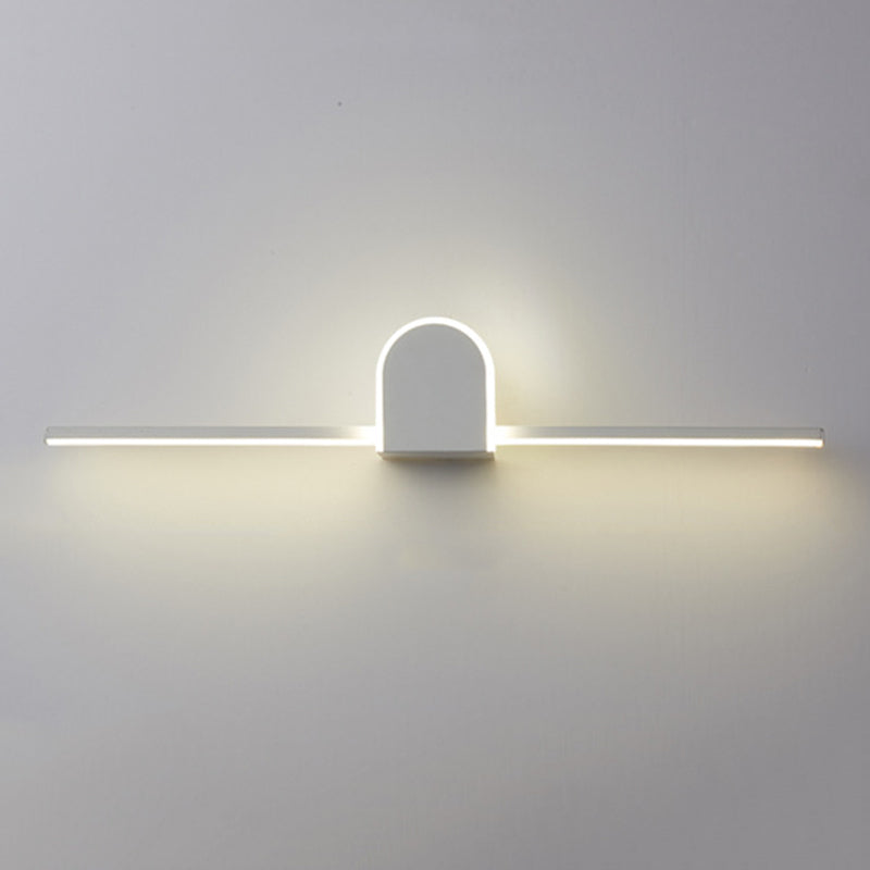 Minimalism Vanity Light Fixtures Metal LED Bathroom Mirror Lamp