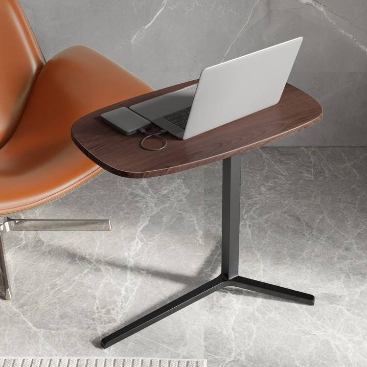 14" Wide Contemporary Writing Desk Rectangular Wooden Office Desk