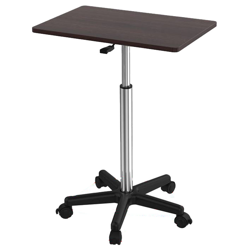 15" Wide Contemporary Standing Desk Adjustable Wooden Writing Desk