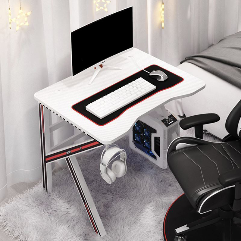 Contemporary Cable Management Computer Desk Dormitory Gaming Desk