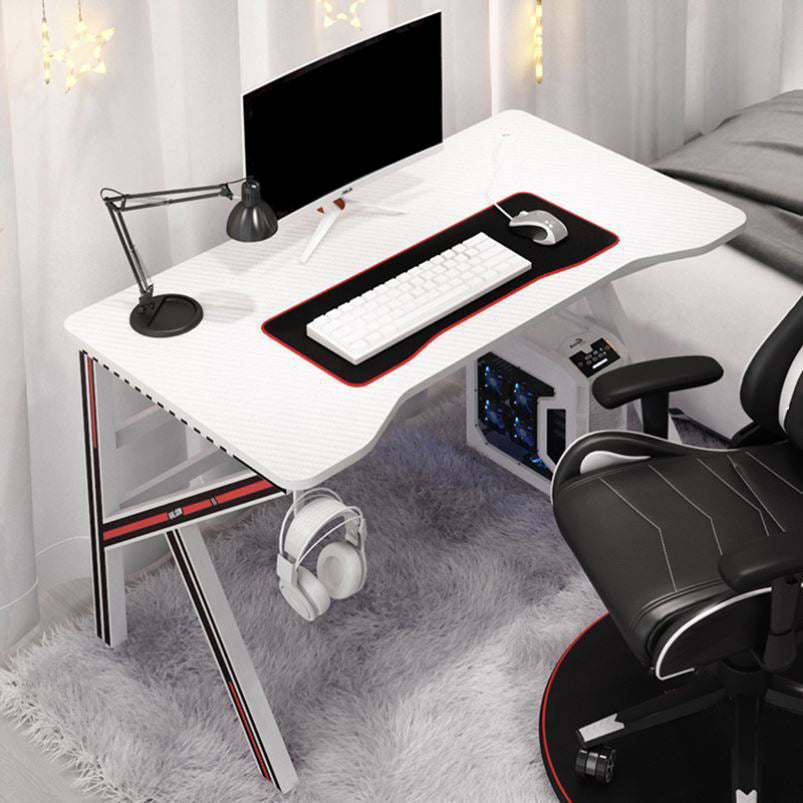 Contemporary Cable Management Computer Desk Dormitory Gaming Desk