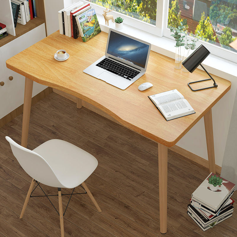 Home Wooden Writing Desk 28.74-inch Tall Modern Office Desk with Legs