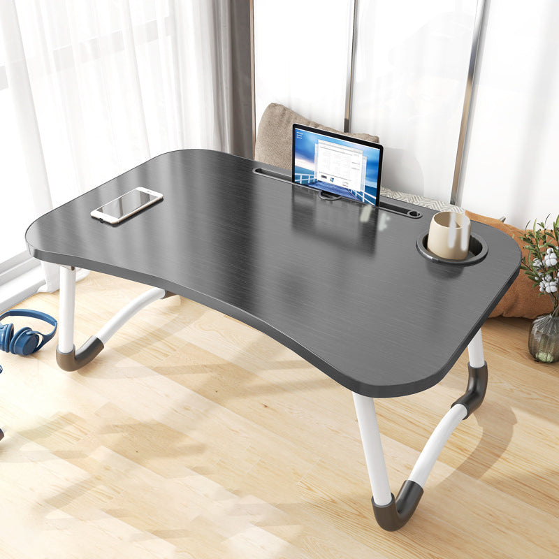 Bedroom 10.24" Tall Laptop Table Floating Wooden Writing Desk