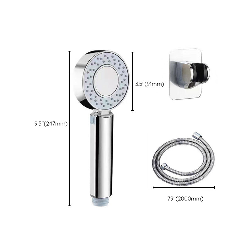 Modern Handheld Shower Head Plastic Wall-mounted Shower Head