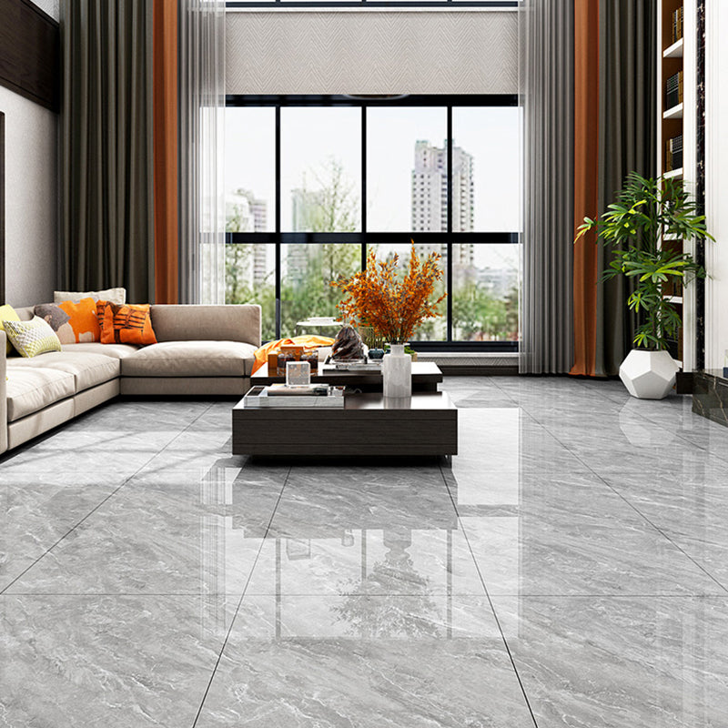 Texture Pattern Indoor Floor Tile Straight Edge Glazed Design Floor Tile