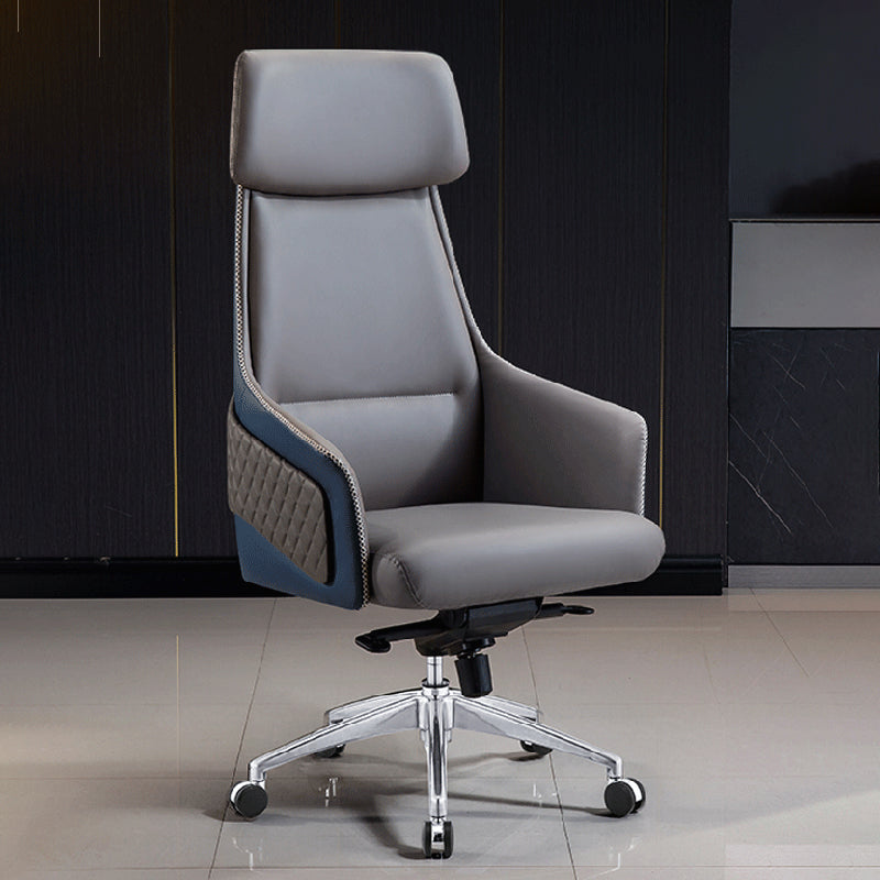 Modern Faux Leather Managers Chair High Back Office Executive Chair