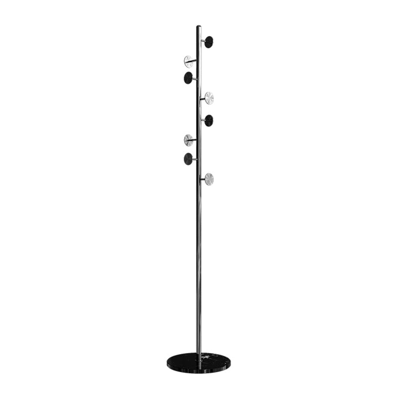 Gorgeous Coat Hanger Stainless Steel Coat Rack with Marble Bottom