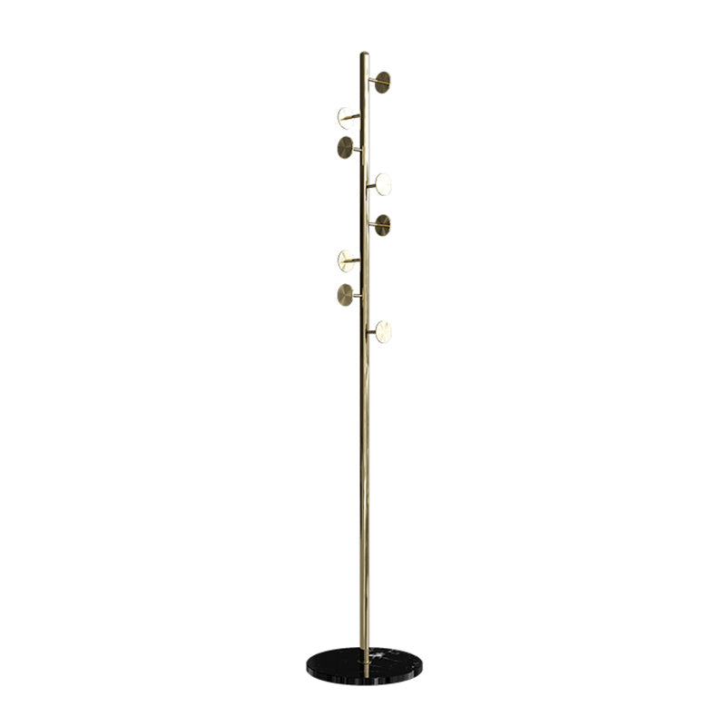 Gorgeous Coat Hanger Stainless Steel Coat Rack with Marble Bottom