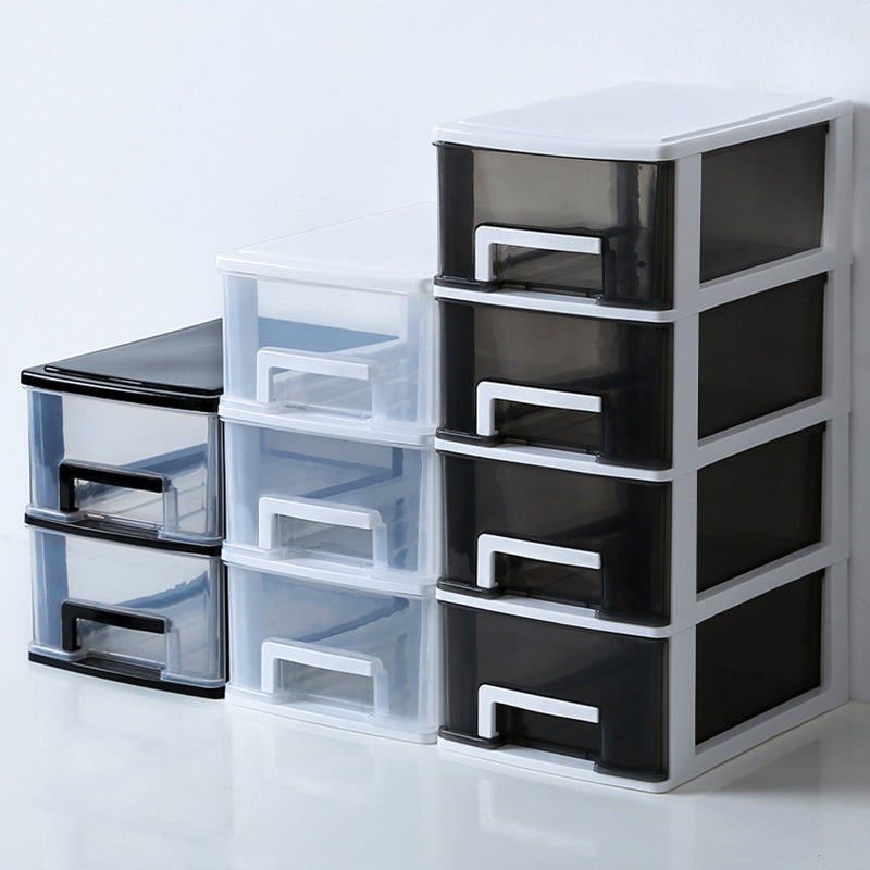 Vertical Modern File Cabinet Drawers Plastic File Cabinet for Home or Office