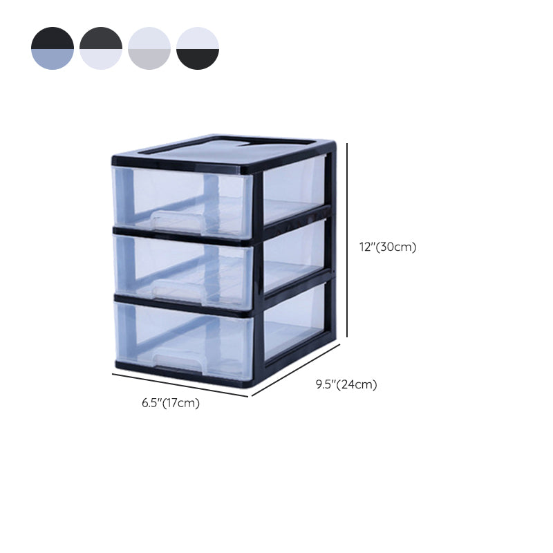 Plastic File Cabinet Transparent Drawers Lateral Contemporary File Cabinet