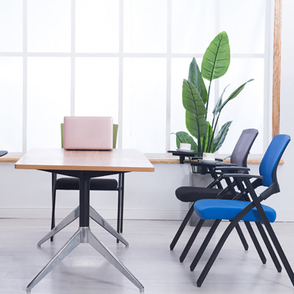 Contemporary Swivel Rolling Office Chair Mesh Arms Included Task Chair