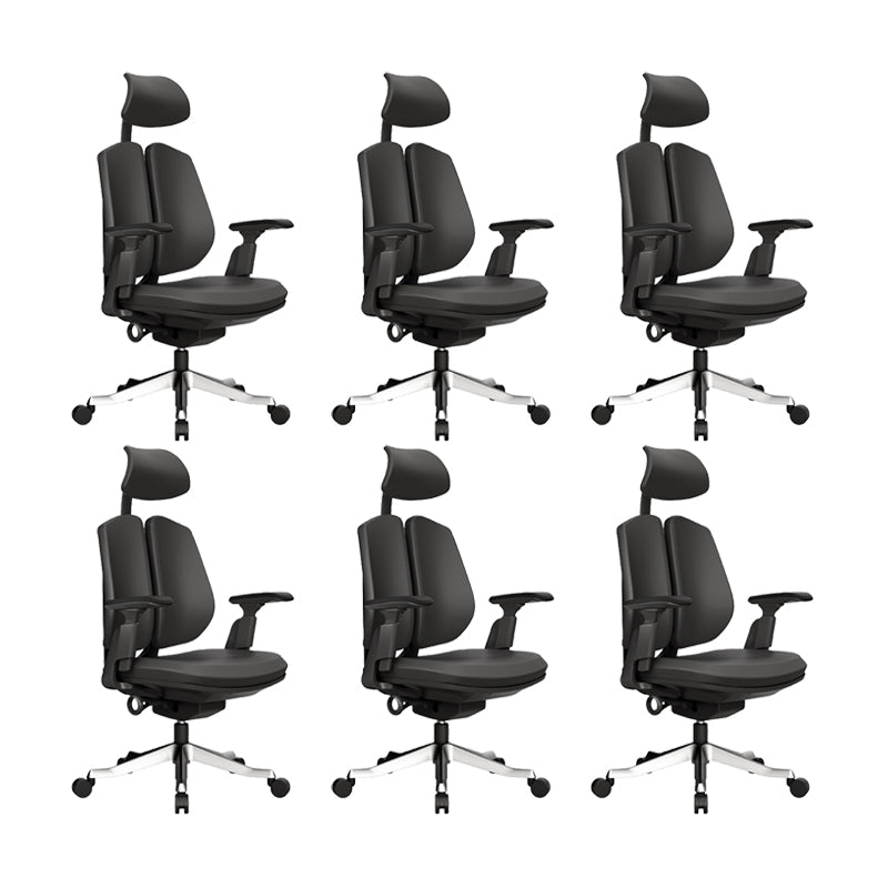 Modern Ergonomic Home Office Chair Adjustable Arms Swivel Chair