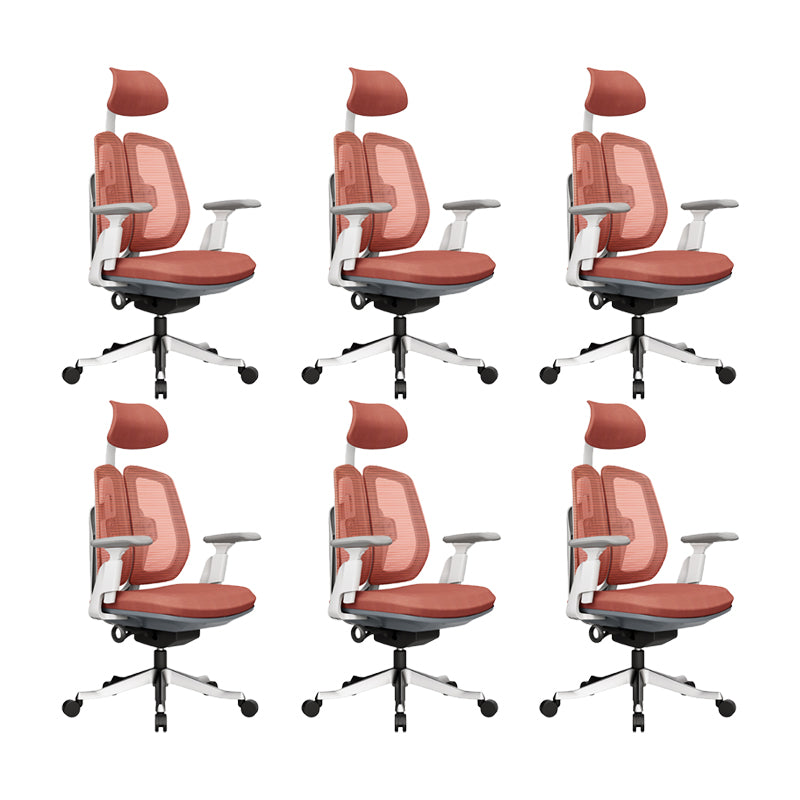 Modern Ergonomic Home Office Chair Adjustable Arms Swivel Chair