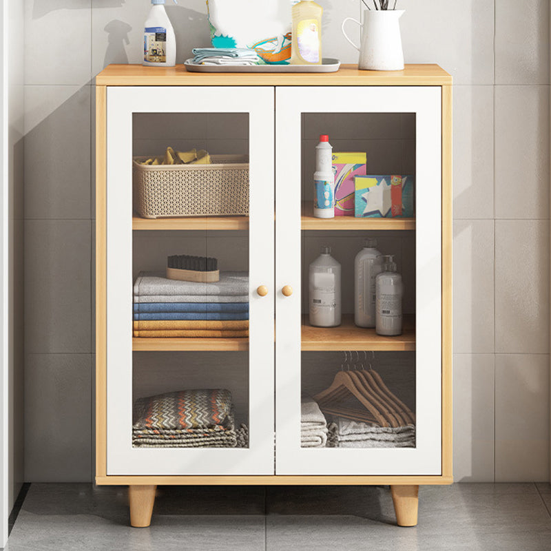 Modern Style Buffet Sideboard Wood Buffet Stand with Cabinets