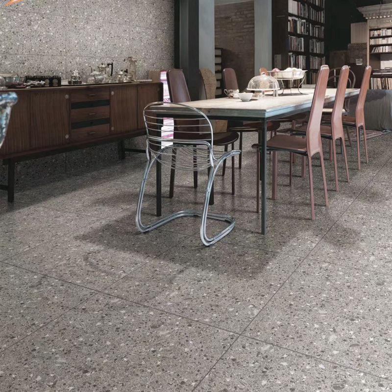 23.6" X 23.6" Square Floor Tile Straight Edge Texture Design Floor Tile