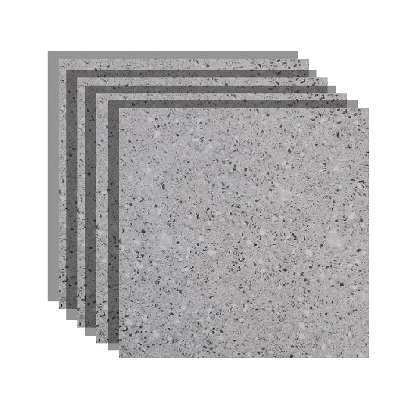 23.6" X 23.6" Square Floor Tile Straight Edge Texture Design Floor Tile