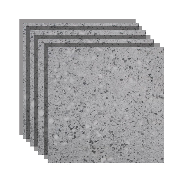 23.6" X 23.6" Square Floor Tile Straight Edge Texture Design Floor Tile