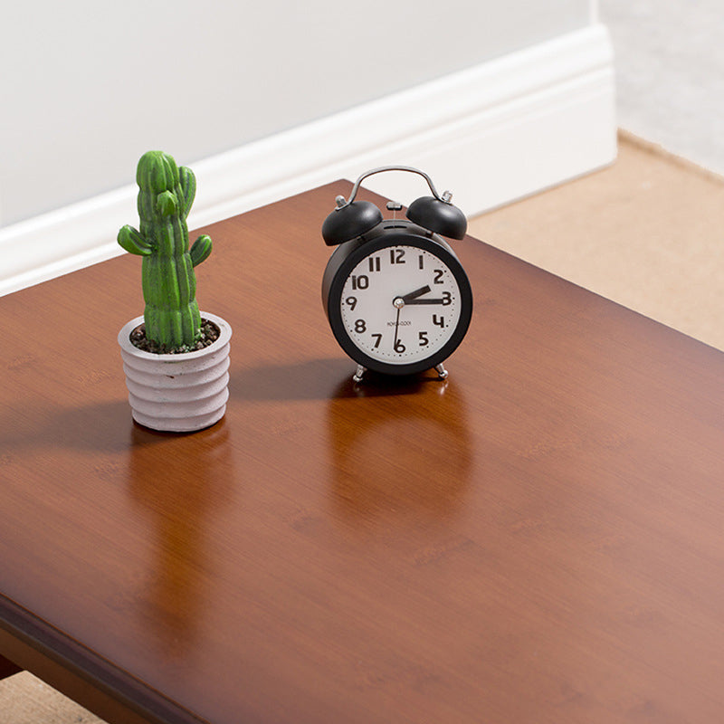 Solid Wood Modern Laptop Desk Floating Rectangular Writing Desk