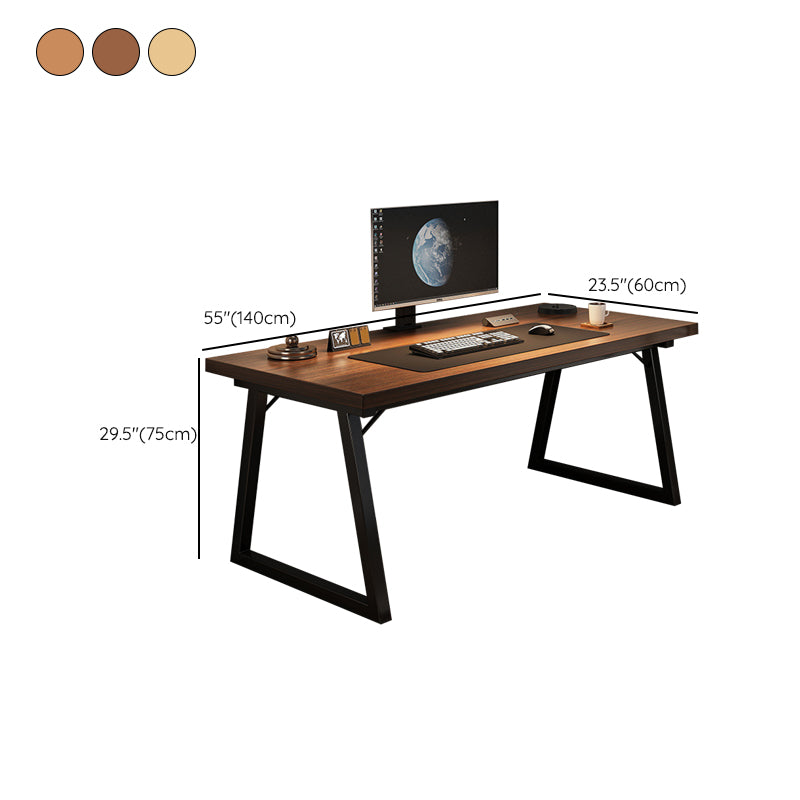 Contemporary Writing Desk Rectangular Computer Desk for Dormitory