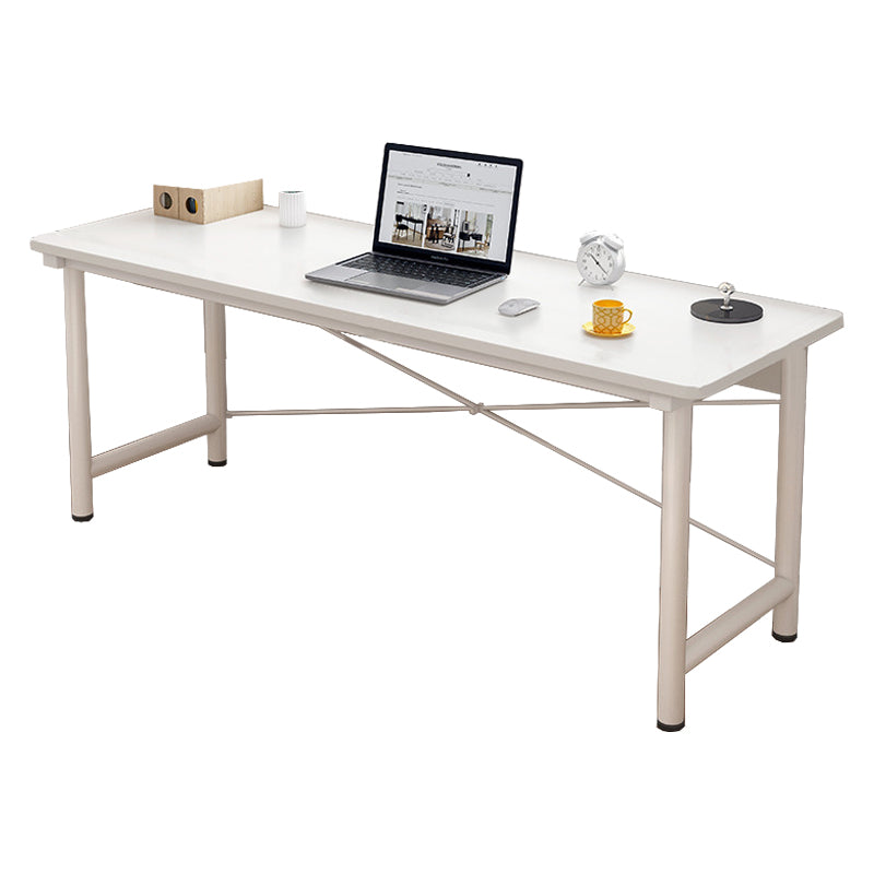 Modern Wooden Office Desk Rectangular Writing Desk with Shelf