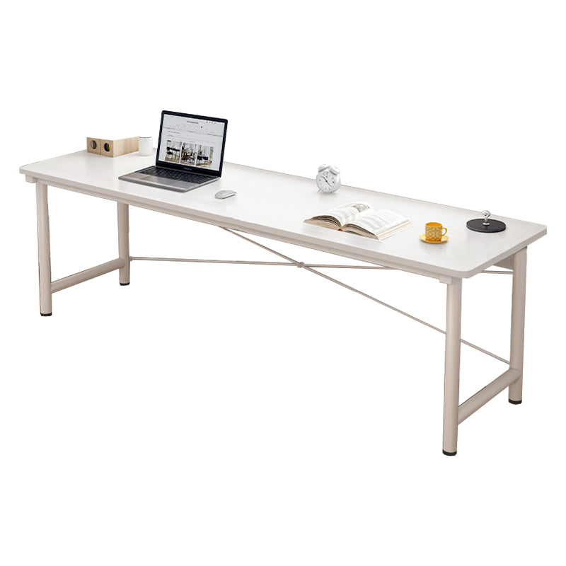 Modern Wooden Office Desk Rectangular Writing Desk with Shelf