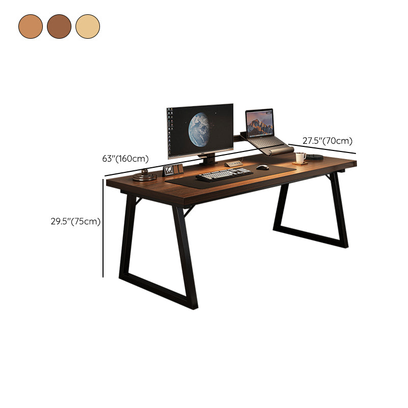 Contemporary Writing Desk Rectangular Computer Desk for Dormitory