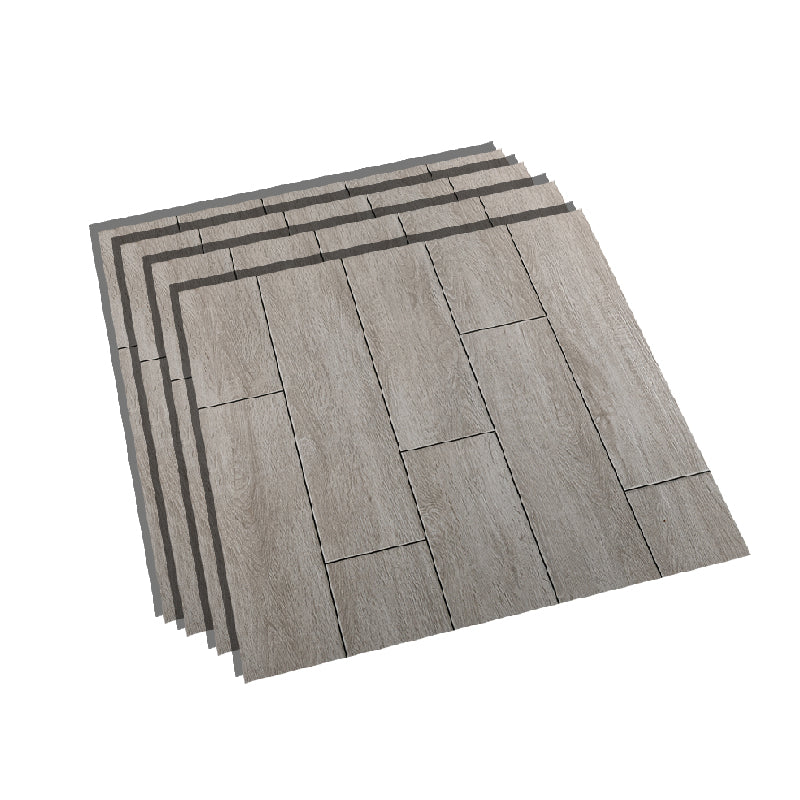 Square Floor Tile Straight Edge Glazed No Pattern Floor Tile