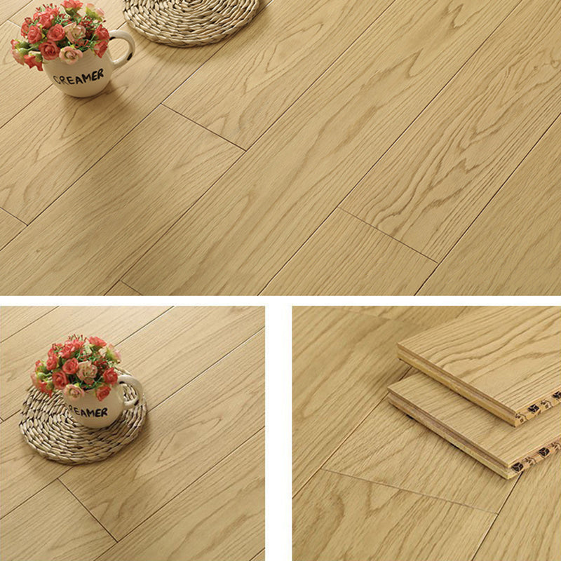 Modern Solid Wood Laminate Flooring Scratch Resistant Laminate Plank Flooring