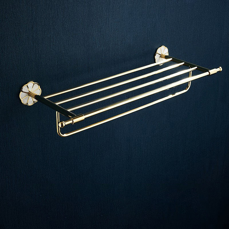 Metal Simple Bathroom Accessory as Individual or as a Set in Gold