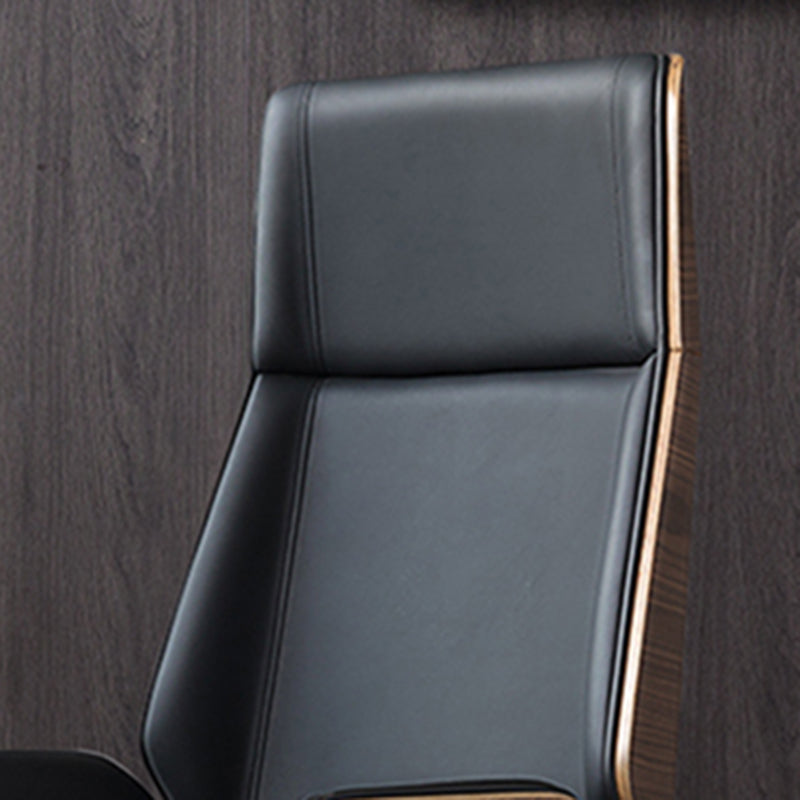 Contemporary Slide Swivel Chair Executive High Back Managers Chair