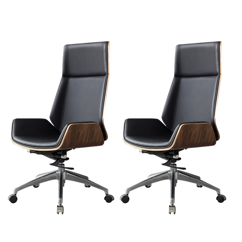 Contemporary Slide Swivel Chair Executive High Back Managers Chair