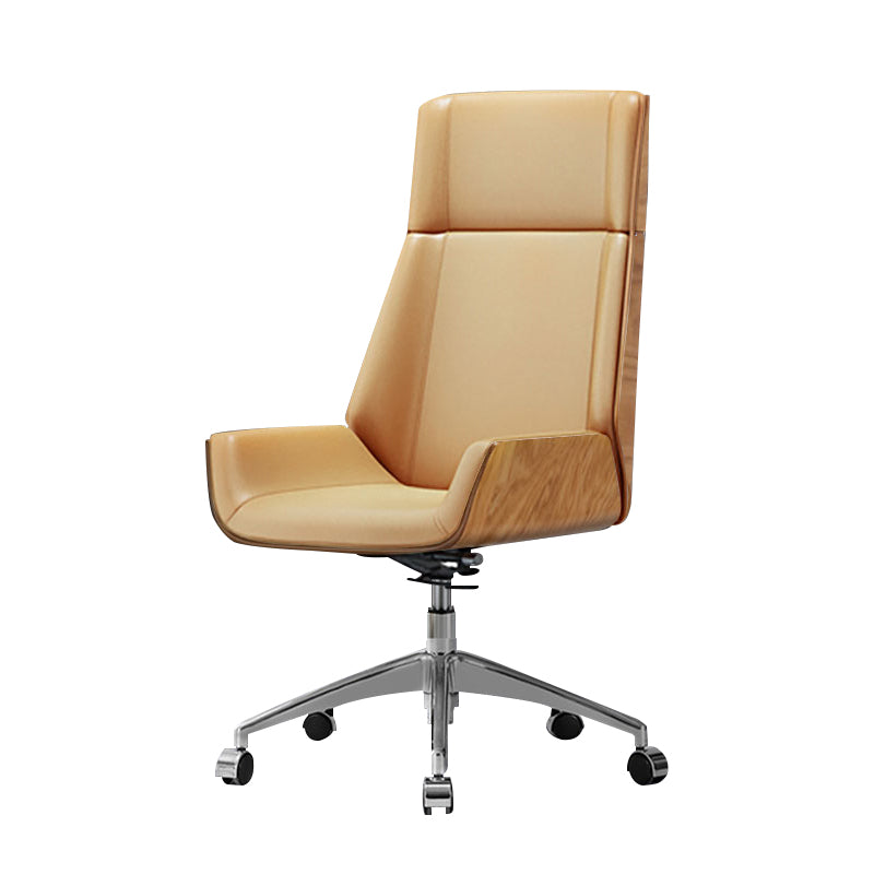 Contemporary Slide Swivel Chair Executive High Back Managers Chair