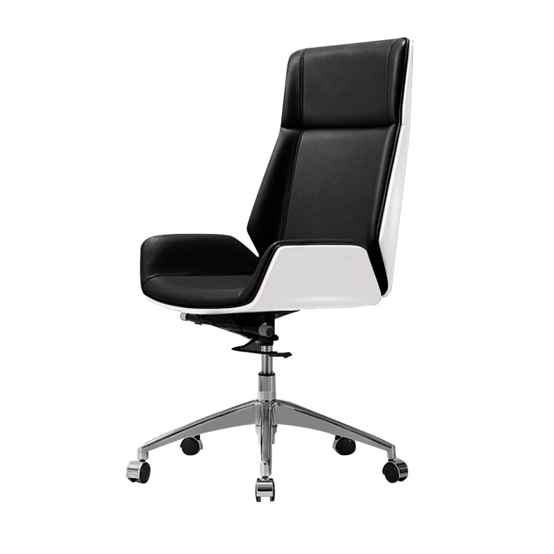 Contemporary Slide Swivel Chair Executive High Back Managers Chair