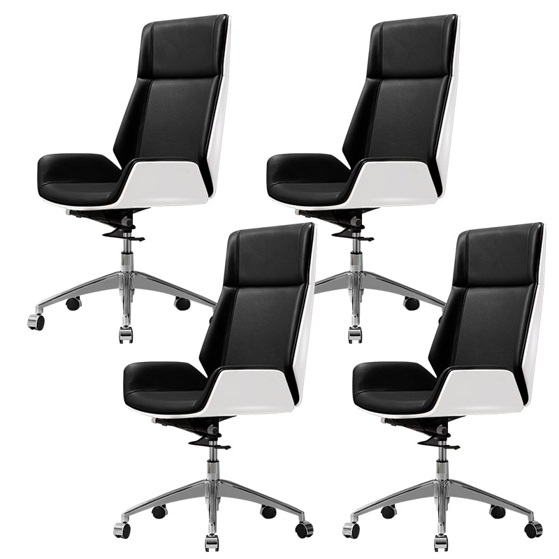 Contemporary Slide Swivel Chair Executive High Back Managers Chair