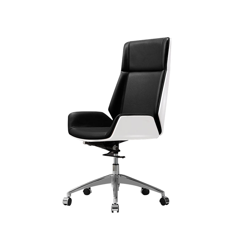 Contemporary Slide Swivel Chair Executive High Back Managers Chair