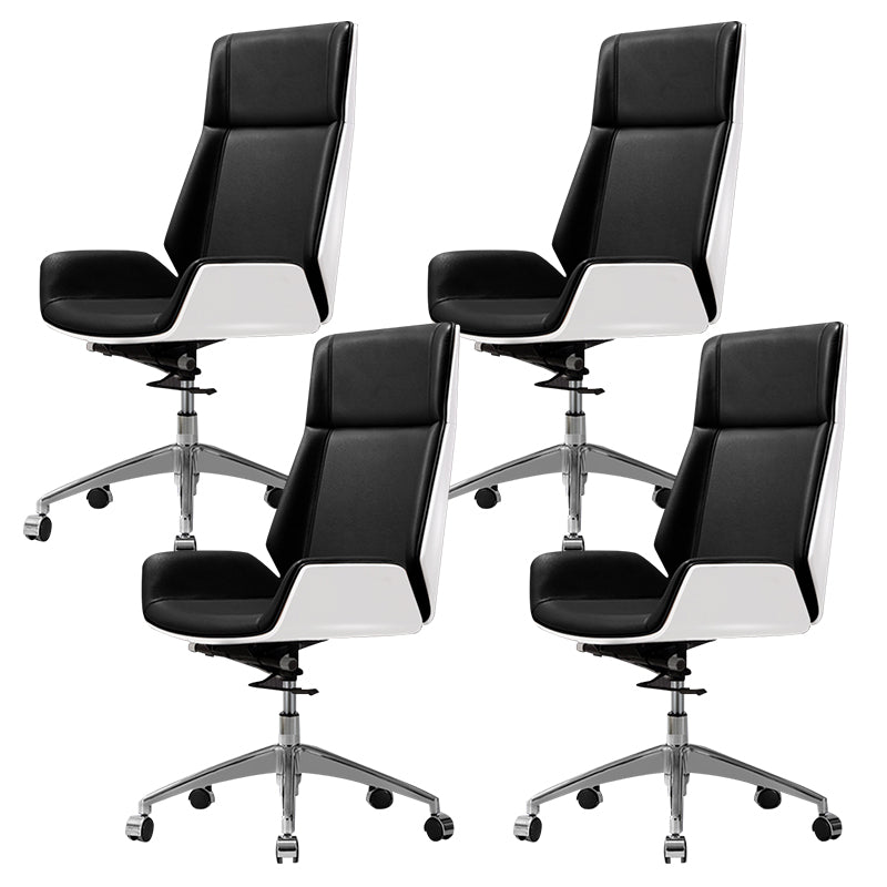 Contemporary Slide Swivel Chair Executive High Back Managers Chair