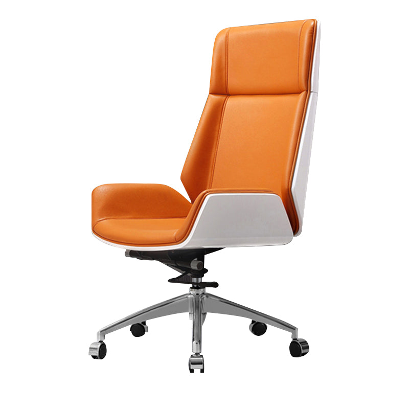 Contemporary Slide Swivel Chair Executive High Back Managers Chair