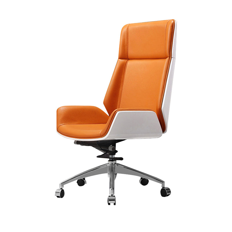 Contemporary Slide Swivel Chair Executive High Back Managers Chair